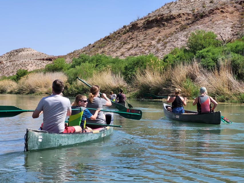 Terlingua: Rio Grande Full-Day Guided Raft/Kayak/Canoe Trip - Three and a half hours on the water