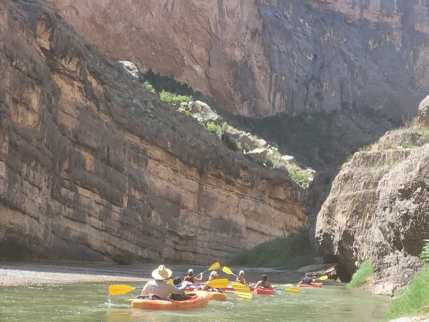 Terlingua: Rio Grande Full-Day Guided Raft/Kayak/Canoe Trip - Meeting at the black building in Terlingua
