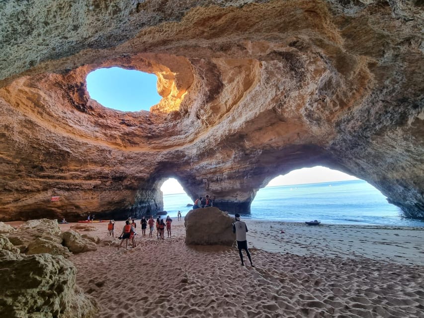 The Algarve: Benagil Cave Kayak Tour - Entering Benagil Cave