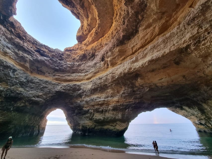 The Algarve: Benagil Cave Kayak Tour - White-sand beaches and turquoise water