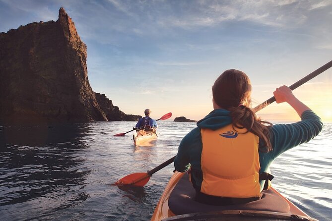 Three Sisters Sea Kayaking Day Tour - The sea arch, Three Sisters, and tidal flats