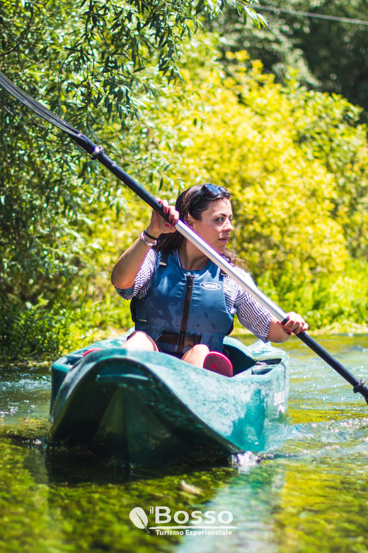 Tirino River: Kayak Adventure Excursion - Paddling through the circular route