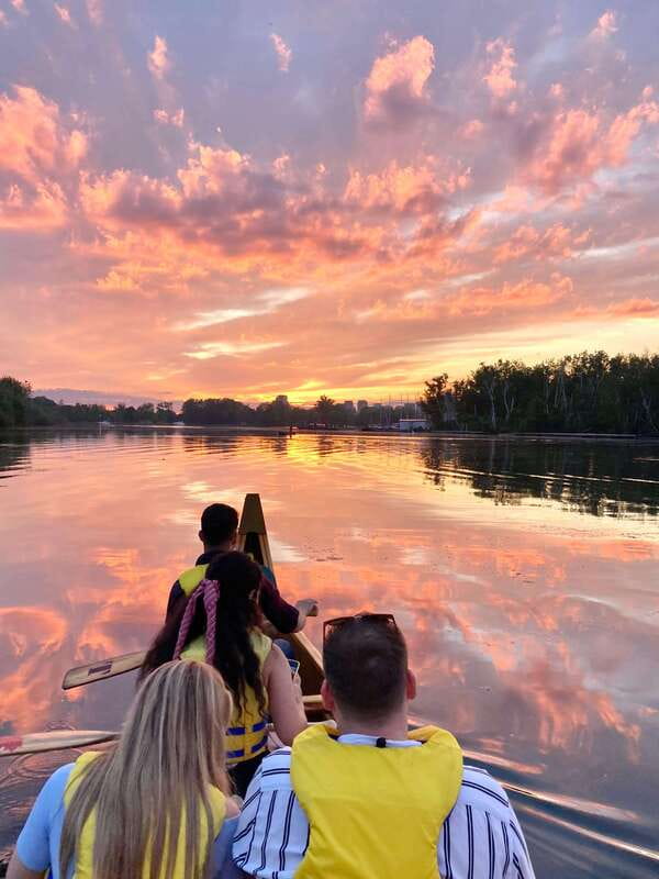 Toronto Islands: Sunset Canoe Tour - Is $61 good value?