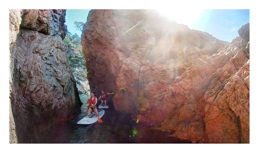 Tossa de Mar: Guided Route in Paddle Surfing&Coves and Caves - Why the support boat matters