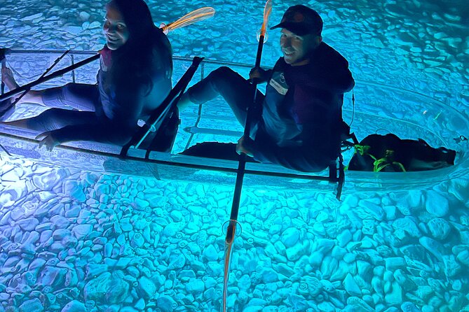 Transparent Kayak Night Glow Experience from Pula - The glowing kayak experience near Verudela