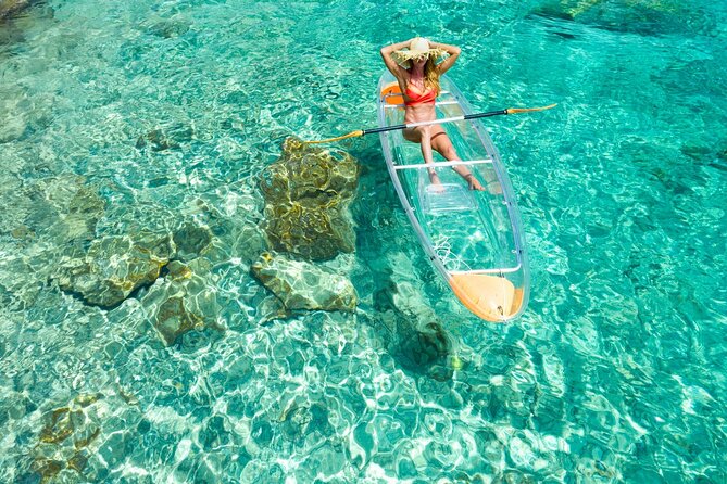 TRANSPARENT KAYAKING or SUP-ing AROUND ISLANDS - Setting out from Premantura at 3 p.m.