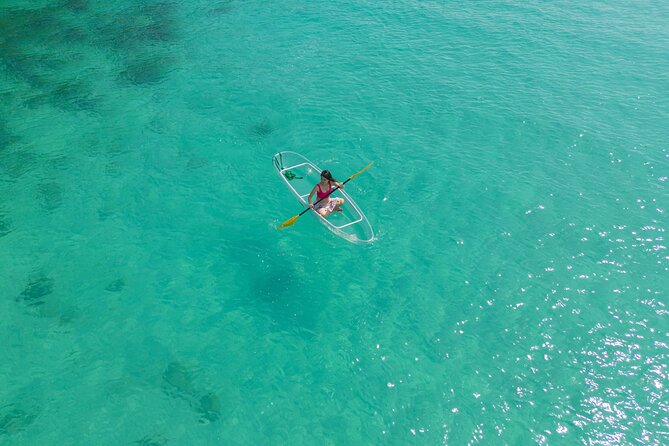 TRANSPARENT KAYAKING or SUP-ing AROUND ISLANDS - What is included for $72.29