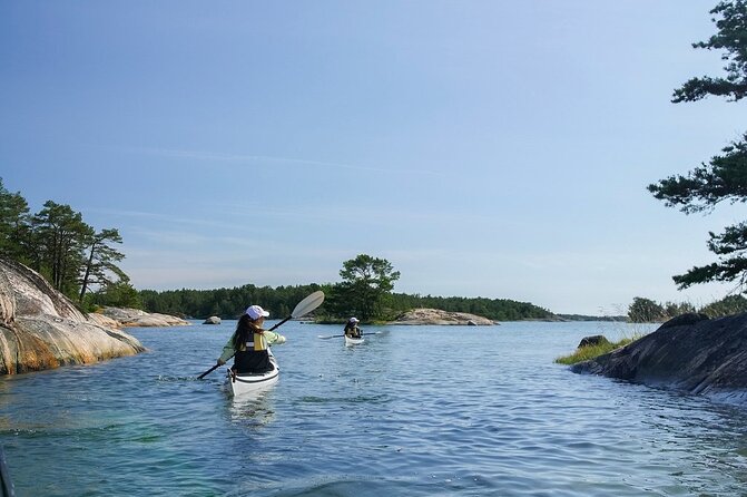 Turku Archipelago Kayaking Evening - The scenery from a sea kayak