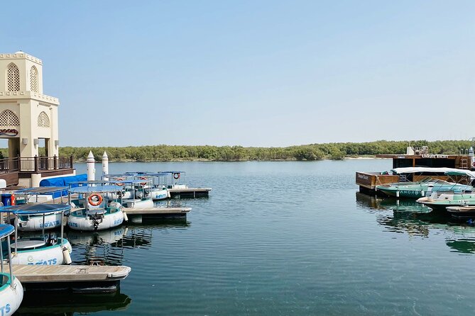 Two Hours Guided Kayaking Tour Reem Central Park Abu Dhabi - Following the guide through the forest