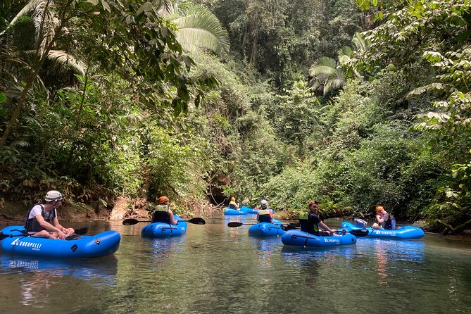 Ultimate Cave Kayaking Adventure in Belize - The guide adds meaning to the rock and water