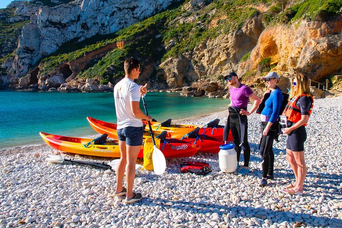 Uncharted Caves & Snorkelling Heaven: Cala Granadella Kayak Tour - Starting at Playa de la Granadella