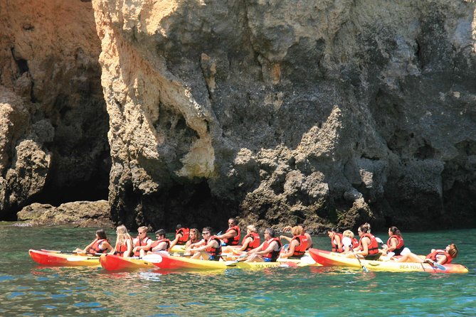 Unlock the Magic of Ponta da Piedade by Kayak – Lagos - Dona Ana and Camilo beaches from the water
