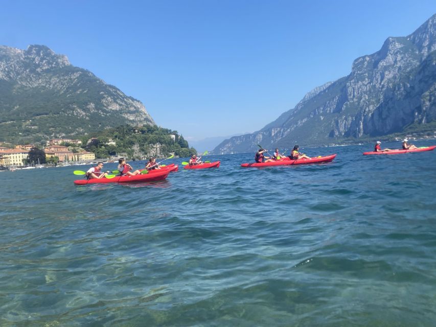 Valmadrera LC: Lake Como Kayak Rental with Aperitif - Getting started with a sit-on-top kayak
