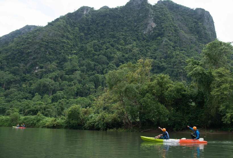 Vang Vieng: Nam Song River Kayak Tour - From Vang Vieng to Ban Viengsamai