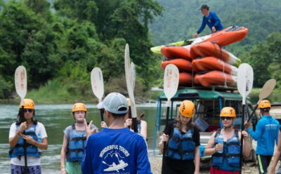 Vang Vieng: Nam Song River Kayak Tour