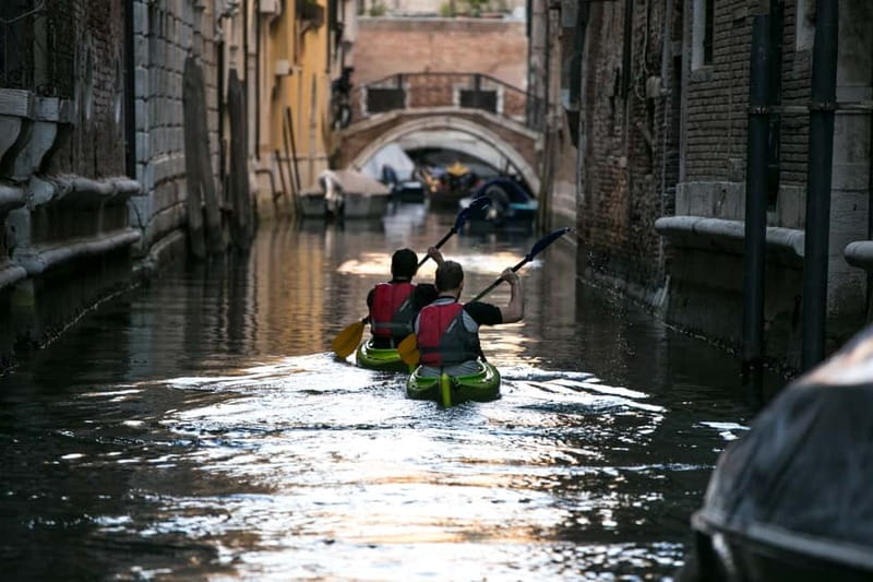 Venice: Guided Canal Kayak Tour at Day, Night, or Sunset - Why a kayak gives you a different Venice