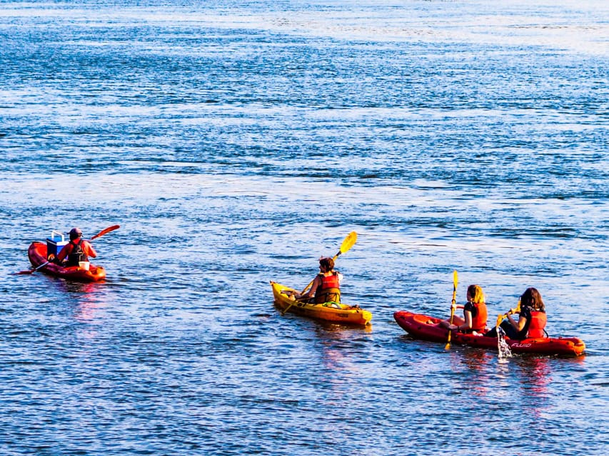 Villajoyosa: Excursión guiada en kayak con snorkel - Paddling along the coves and cliffs