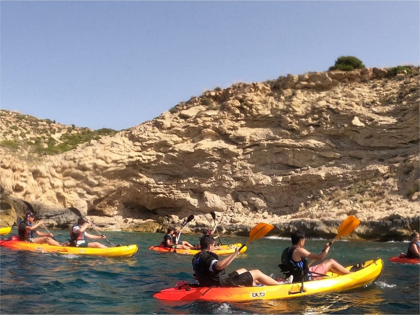 Villajoyosa: Excursión guiada en kayak con snorkel - Who will enjoy this coastal outing?