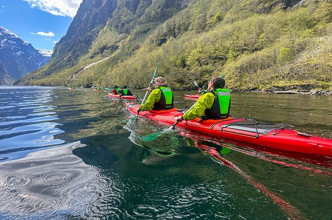 Vossevangen: Nærøyfjord Full-Day Guided Kayaking Trip - How much value do you get for $185.65?