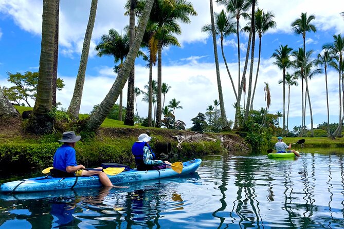 Wailoa River to King Kamehameha Statue Kayak Adventure - A gentle paddle through the Wailoa River