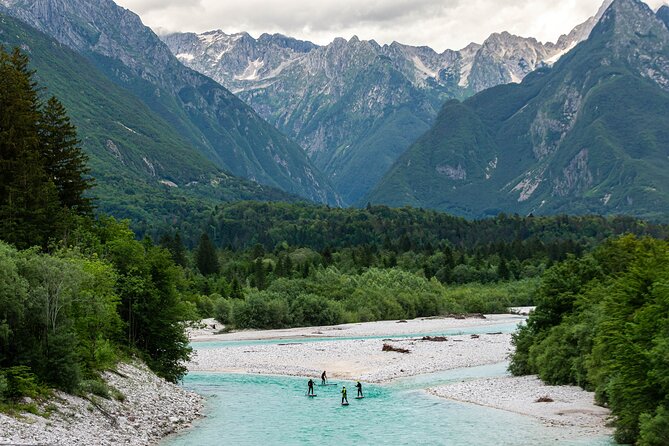 Whitewater Paddle Boarding on Soca River - Meeting in central Bovec