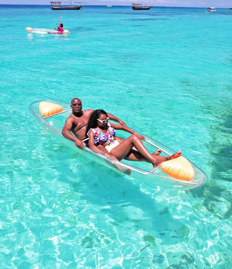 Zanzibar: Transparent Kayak and Drone (with Pickup Included) - How personal is the service?